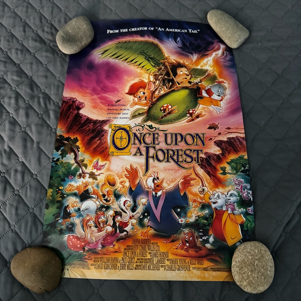 Once Upon A Forest Original 13.5x20 Promotional Movie Poster